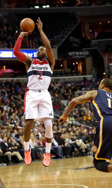 Wall scores 36 points as Wizards hold off Pacers, 111-105 (Dec 28, 2016)